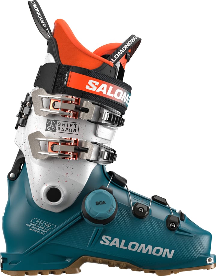 Salomon Men's Shift Alpha Boa 120 Dragonfly/Silver Met./Orange